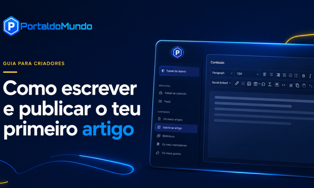 Como escrever e publicar o teu primeiro artigo