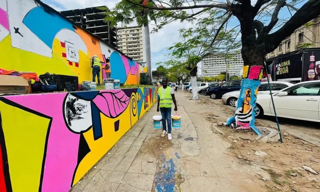 Arte urbana em Maputo: murais que contam a história da cidade